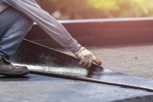 Professional Interior Drainage System technician working in Brightwaters, NY